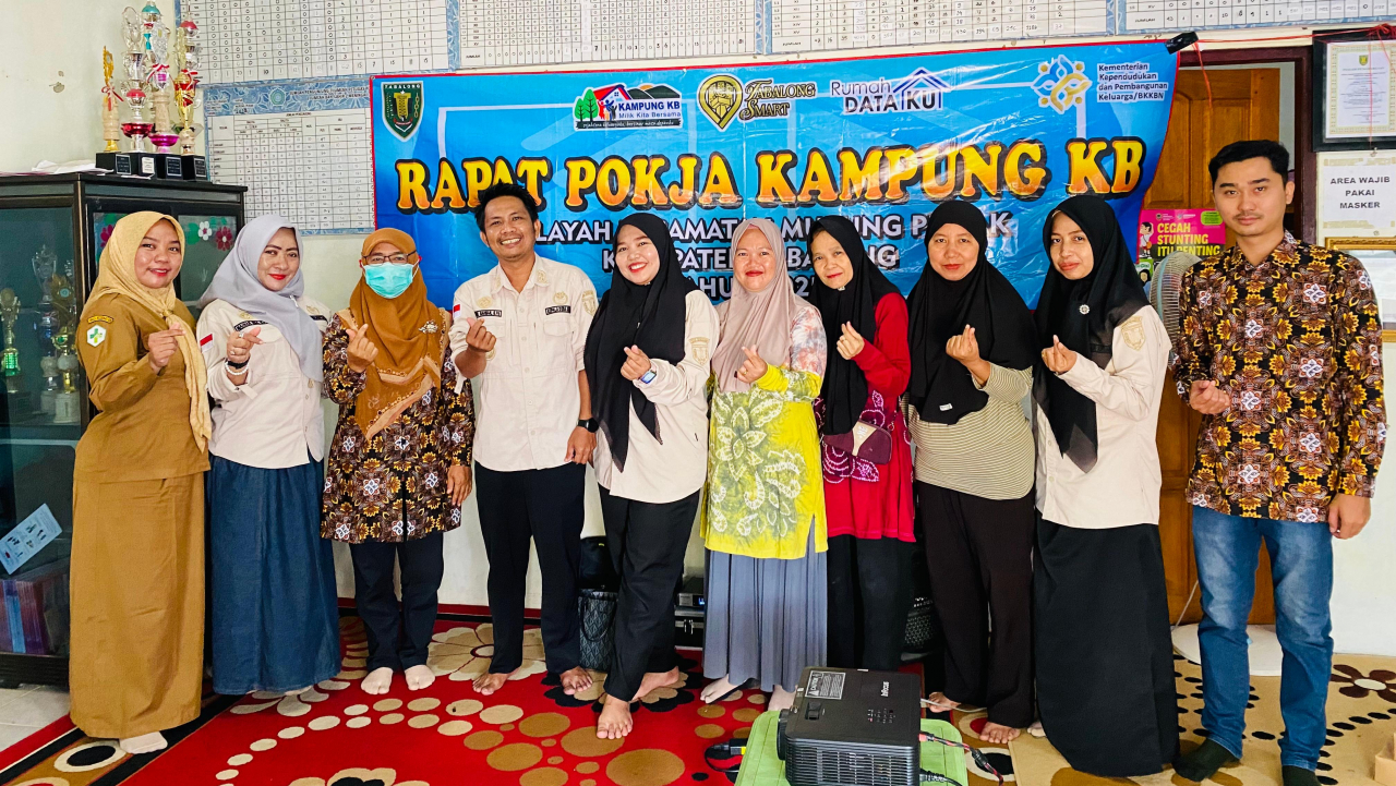 Rapat Pokja KB Desa Kapar  Bahas Program Kampung Keluarga
