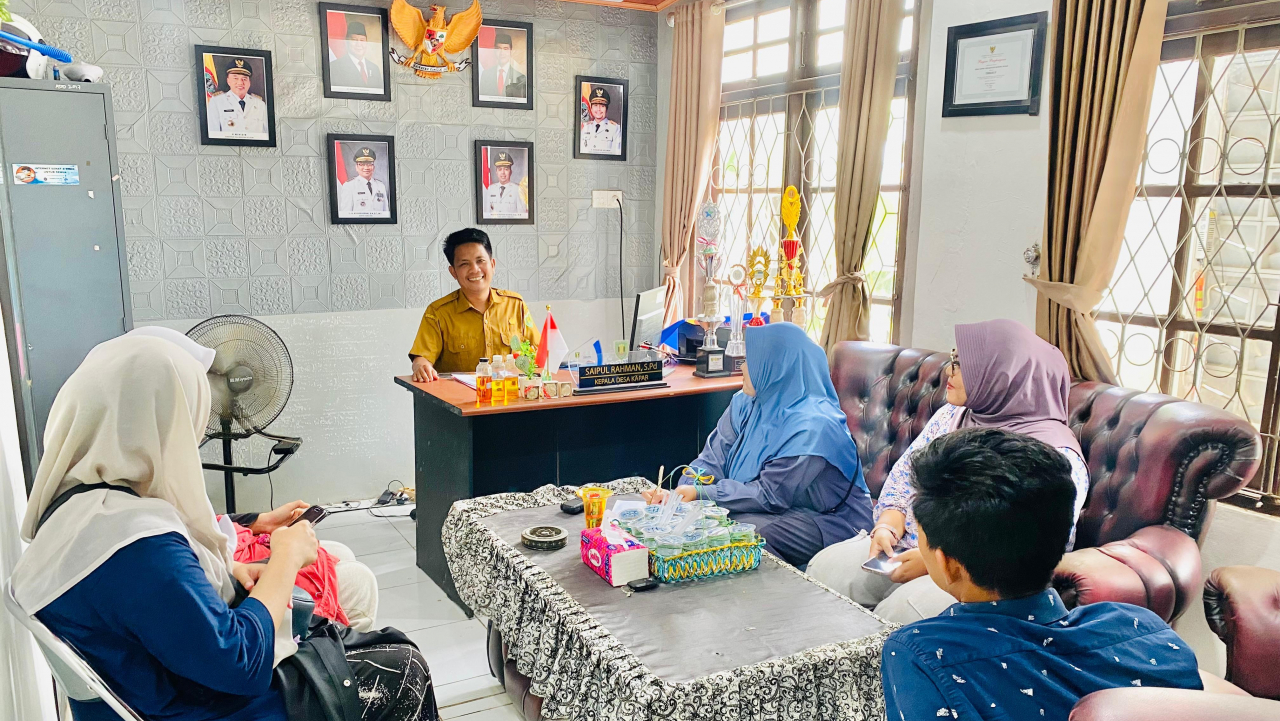 Kepala Desa Kapar Gelar Rapat Bulanan Bersama BUMDes Karya Mandiri Kapar