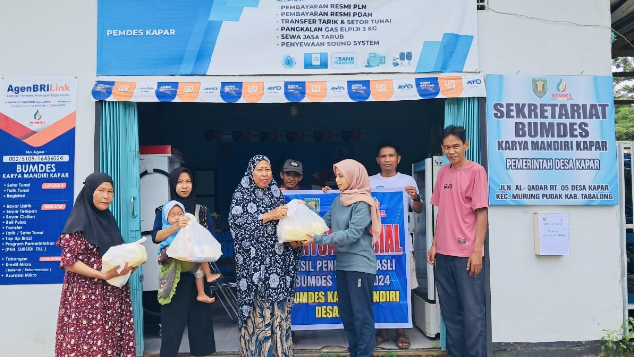 Baksos PAD Bumdes Karya Mandiri Kapar