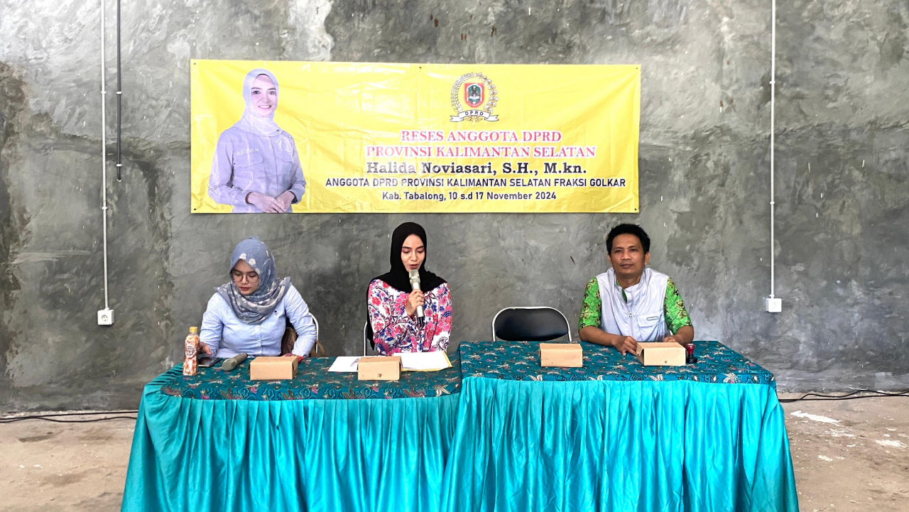 Reses DPRD Provinsi Kalsel di Desa Kapar