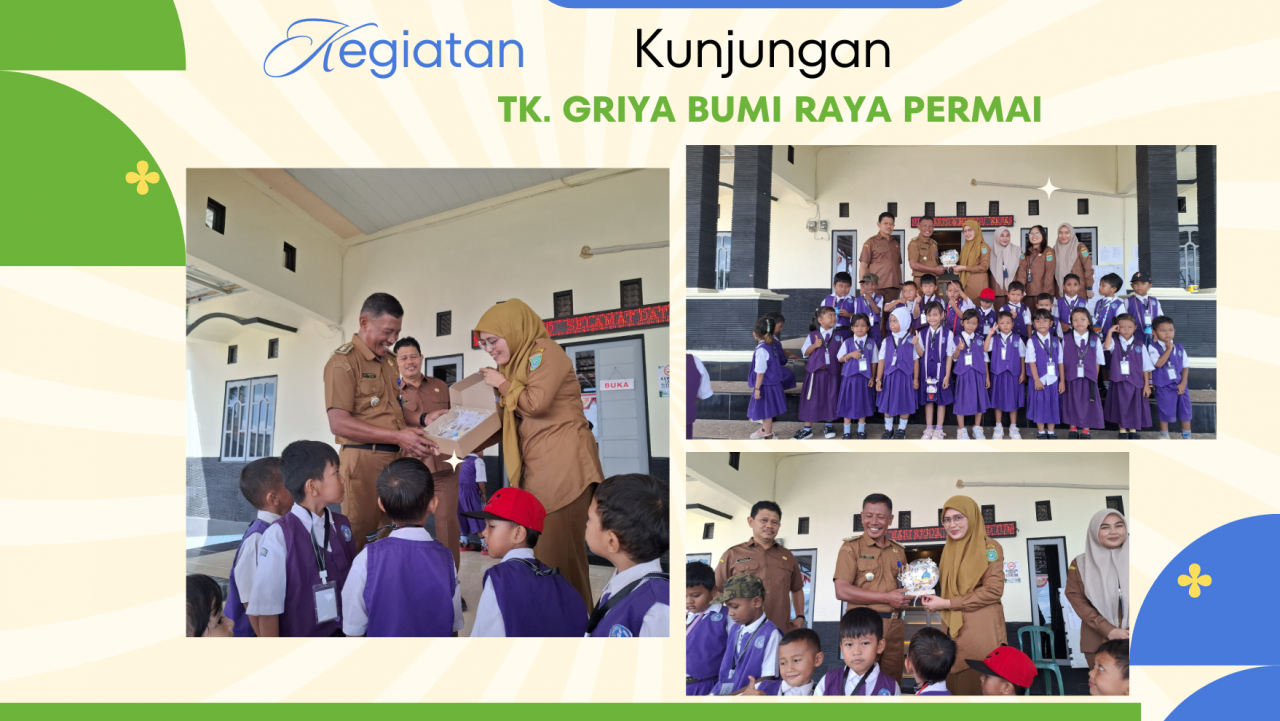 Kunjungan Edukatif TK Griya Bumi Raya Permai ke Kantor Desa Gunung Besar