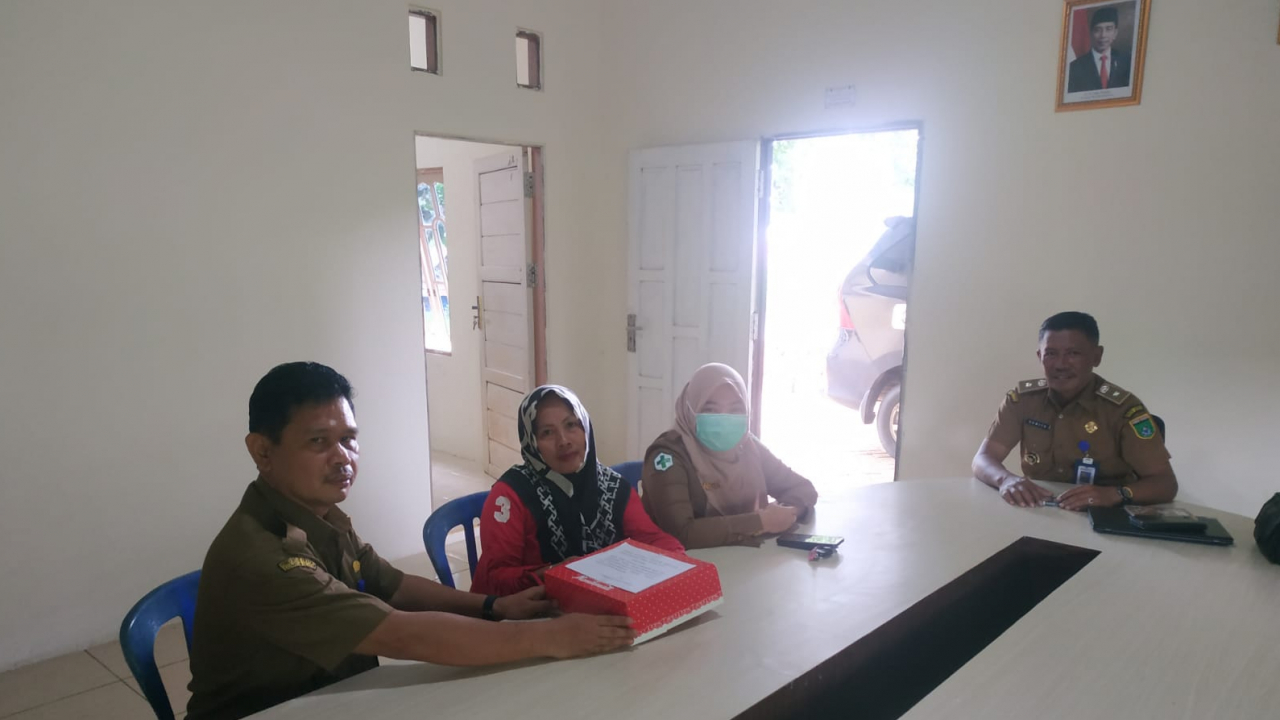 KUNJUNGAN DARI PUSKESMAS DARUL AZHAR