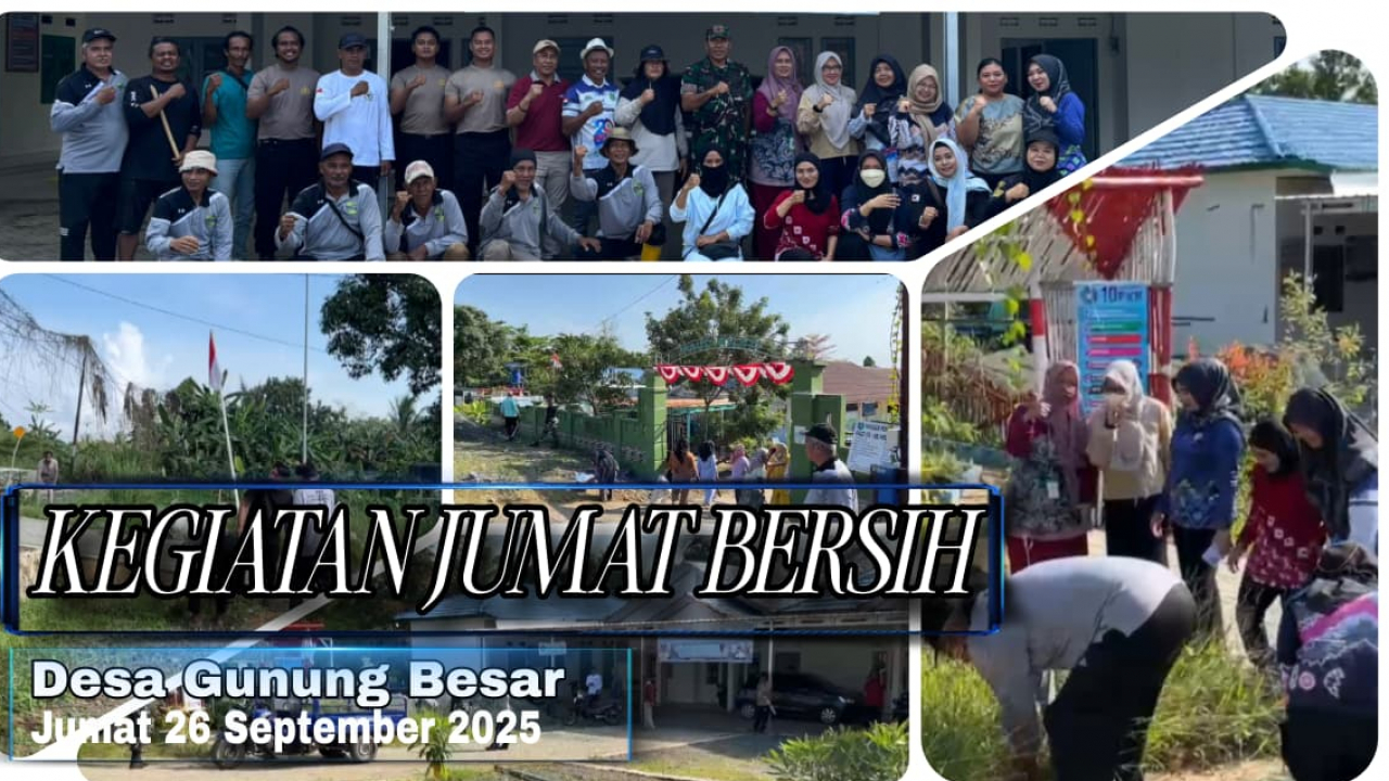 KEGIATAN JUMAT BERSIH