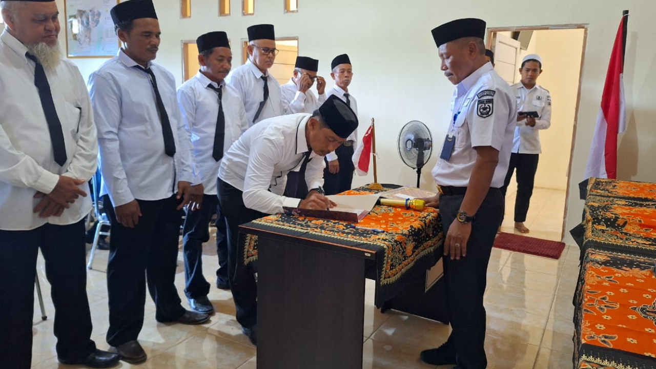 Pelantikan ketua RT terpilih masa bakti 2024-2029