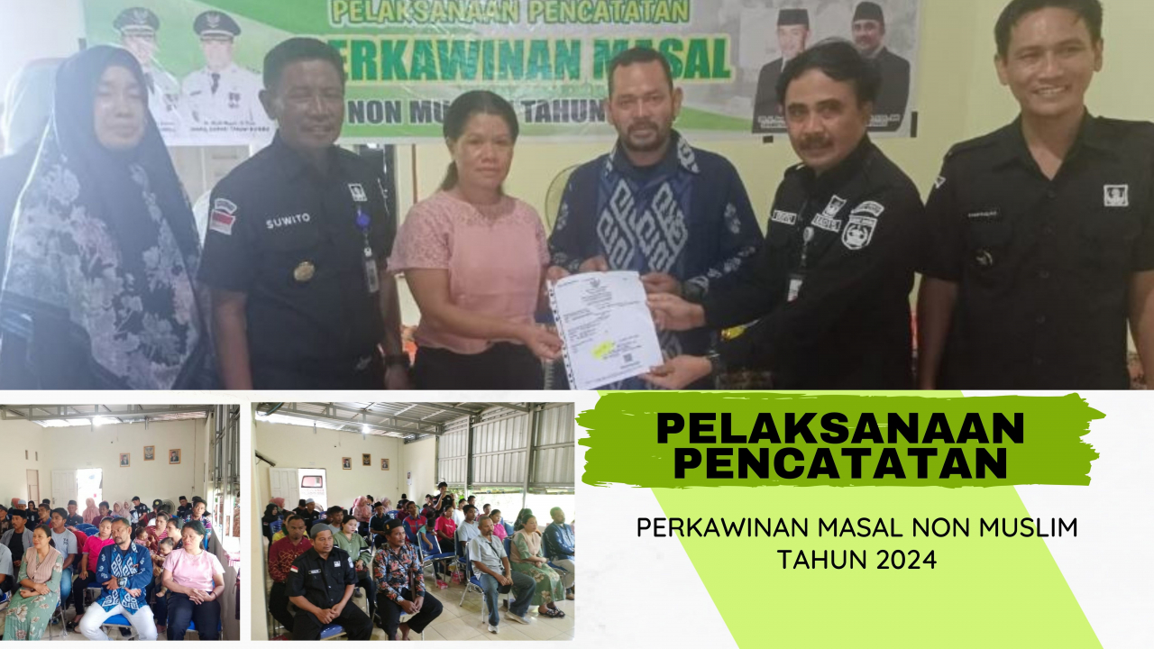 ROADSHOW GELAR PELAYANAN PENCATATAN PERKAWINAN MASSAL NON MUSLIM DISDUKPENCAPIL
