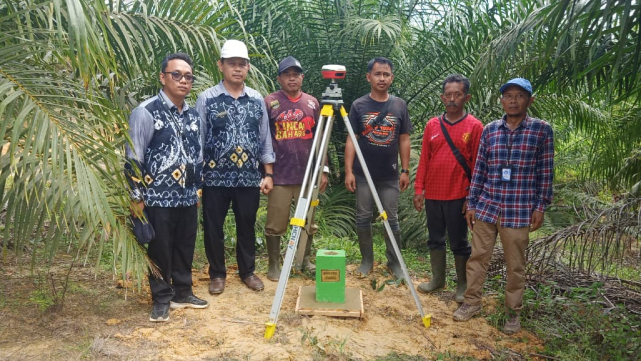 Penerapan batas desa g besar dg Sungai dua