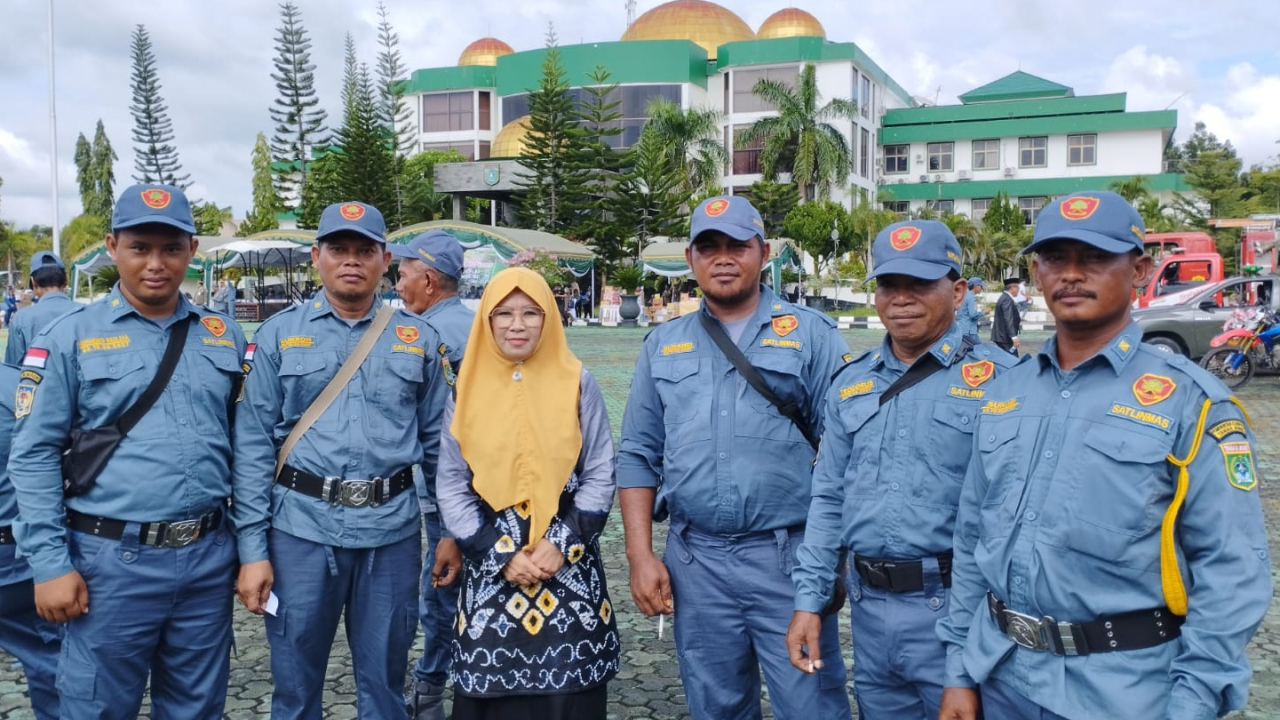 Peringatan hari DAMKAR SATPOL DAN SATLINMAS