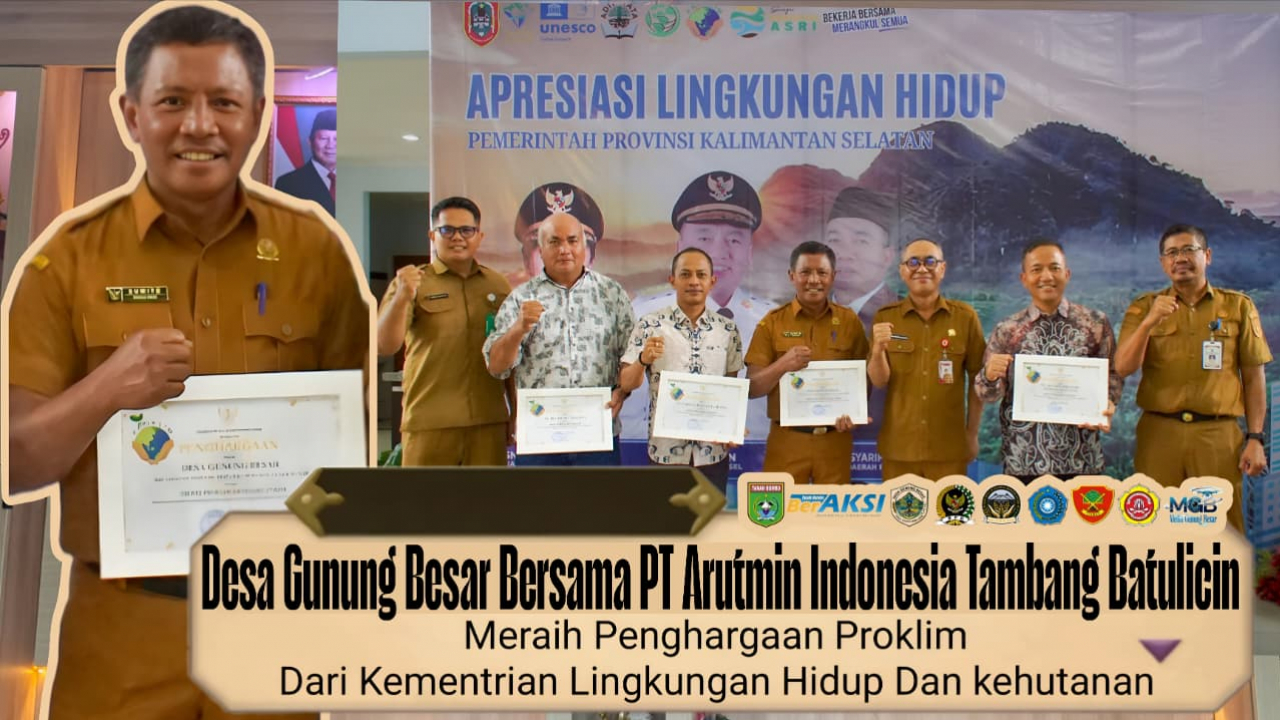 Desa Gunung Besar Raih Penghargaan ProKlim dari KLHK, Bukti Kolaborasi Nyata Jaga Lingkungan