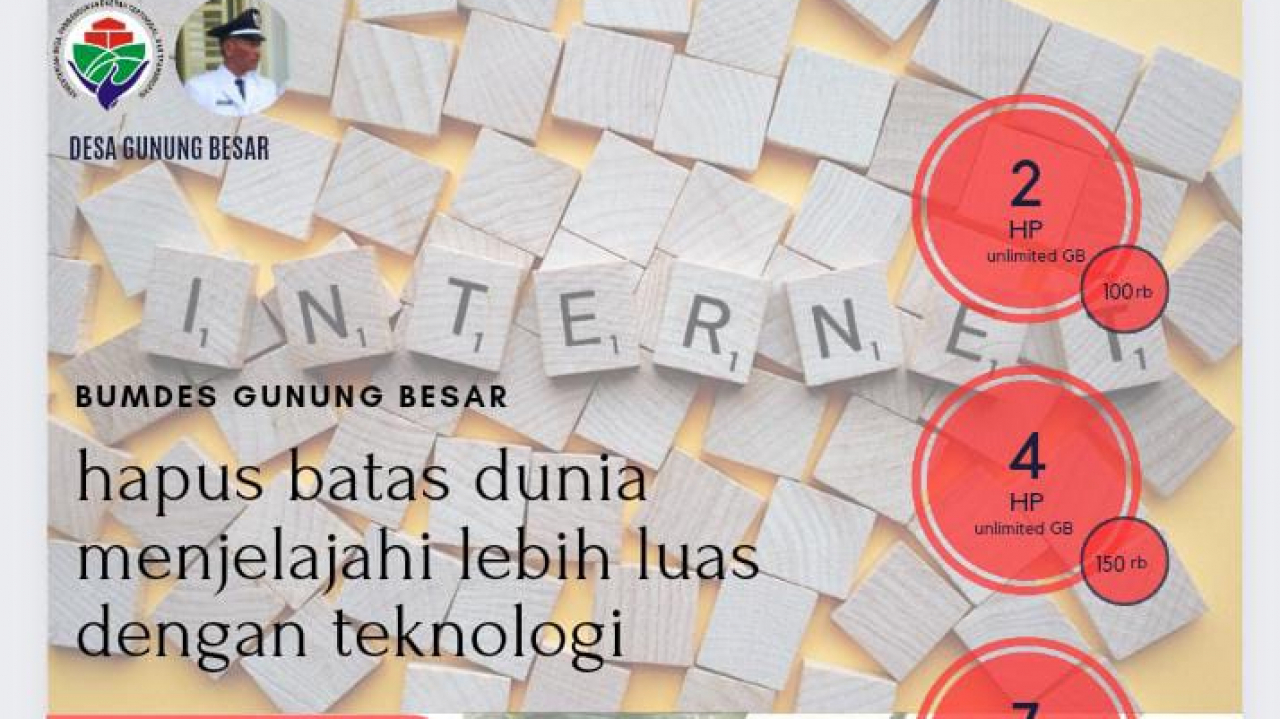 Internetisasi di Desa Gunung Besar
