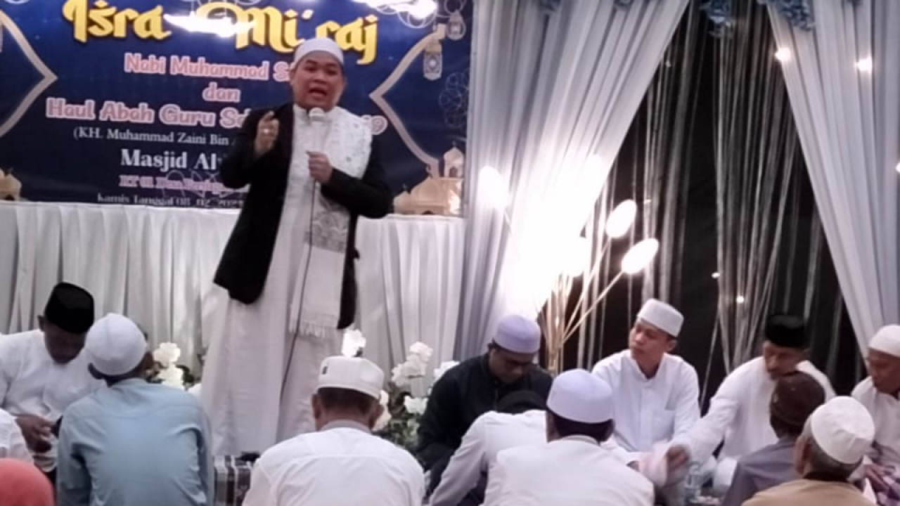 PERINGATAN iSRAK MIKRAJ nABI mOHAMMAD SAW DI MASJID AL MUHAJIRIN