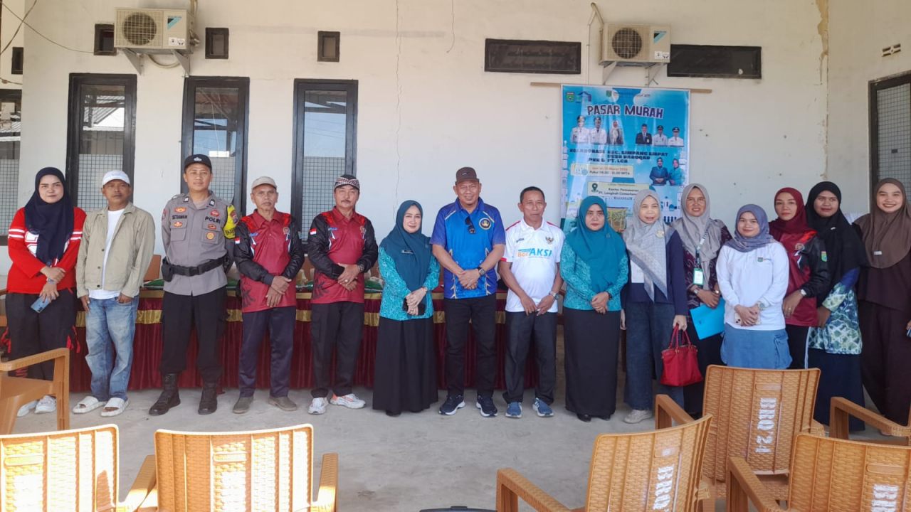 Pemerintah Desa Baroqah Gelar Pasar Murah, Warga Dapat Paket Sembako Seharga Rp80 Ribu