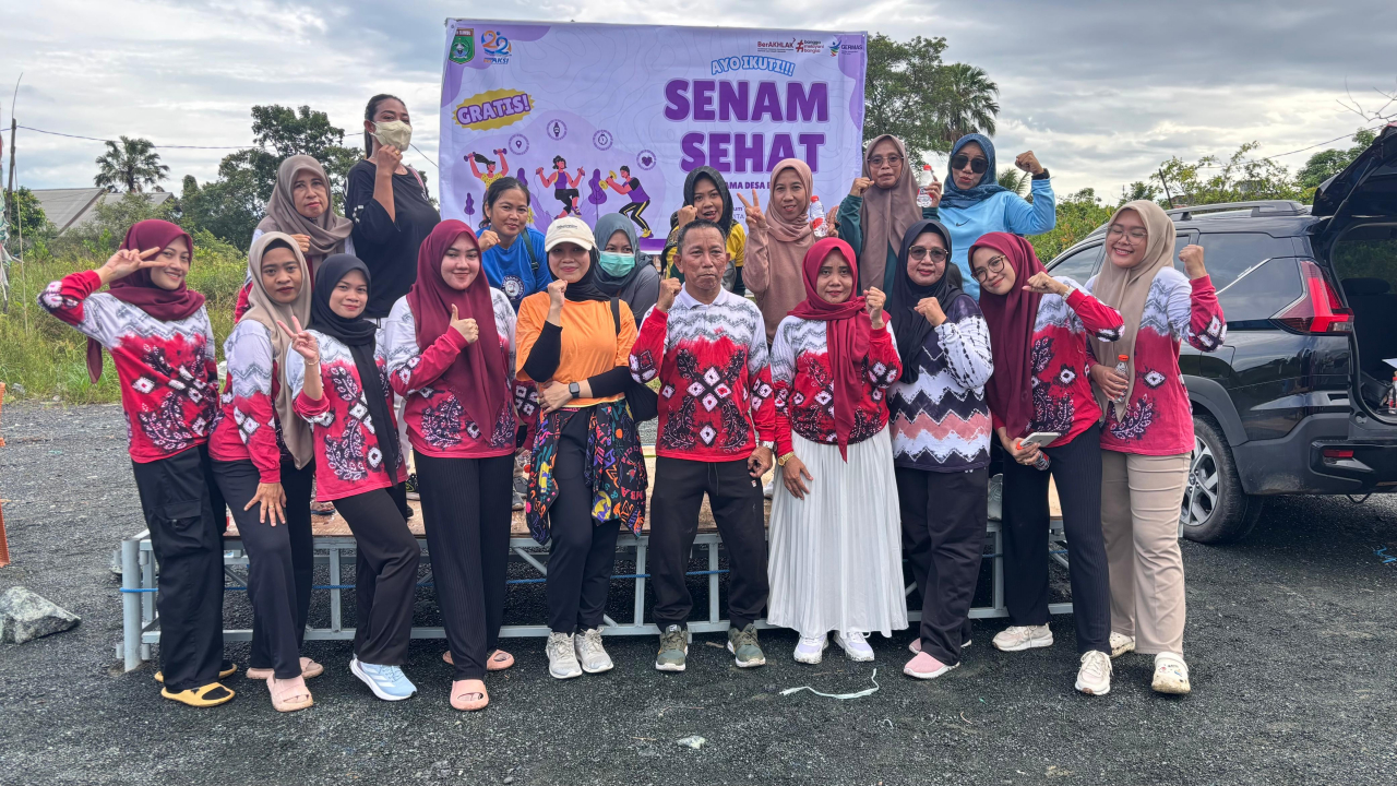 "Senam Sehat Baroqah: Langkah Sehat, Silaturahmi Erat"
