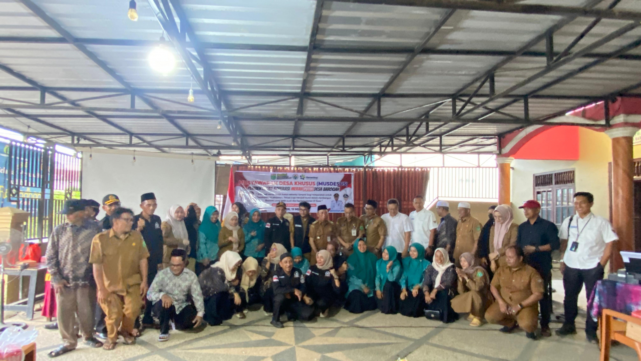Musdes Pembentukan Koperasi Desa Merah Putih Digelar di Desa Baroqah