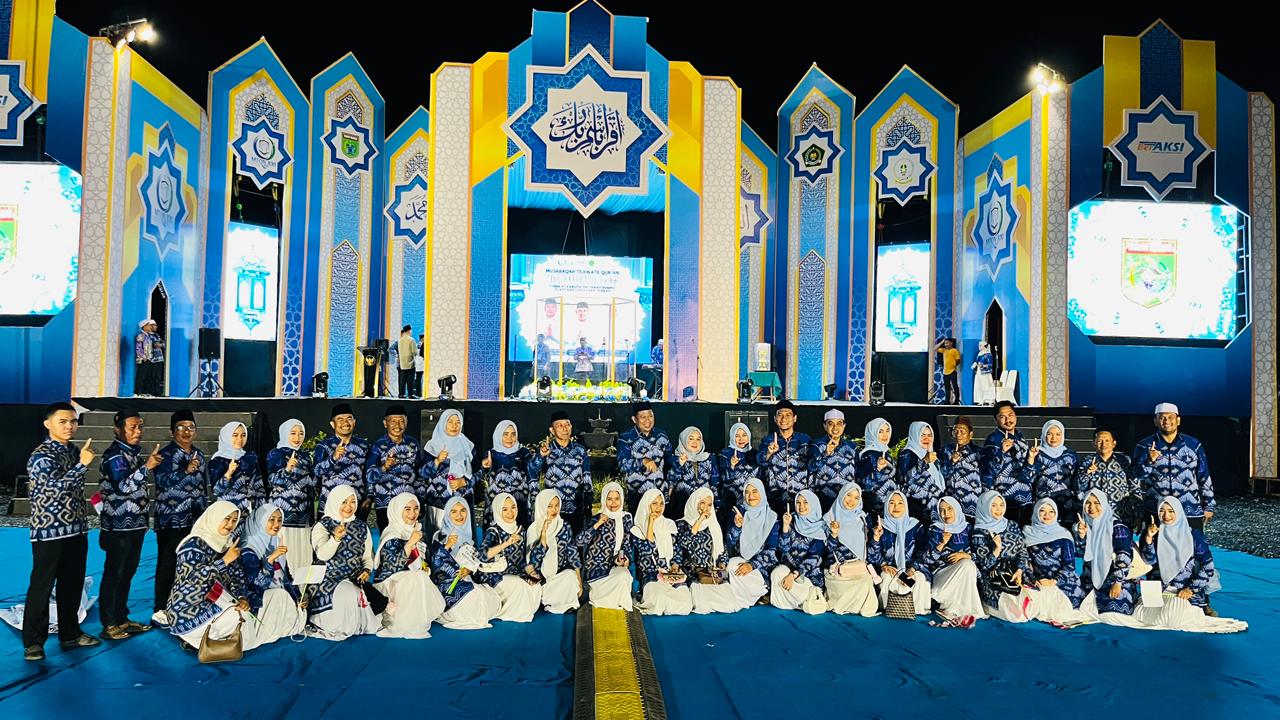 Kepala Desa Baroqah Ikuti Pawai Ta’aruf Bersama Rombongan Kecamatan Simpang Empat pada Pembukaan MTQ Nasional ke-XXI Tanah Bumbu