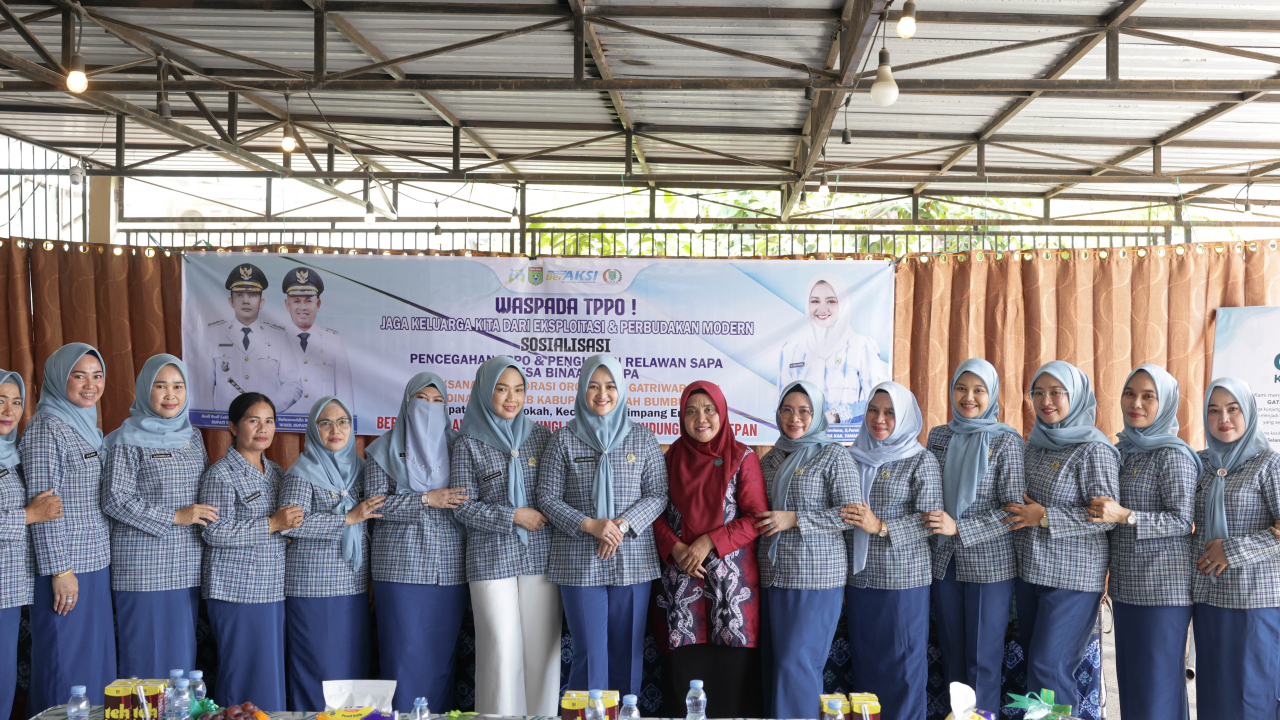 Sosialisasi Pencegahan Tindak Pidana Perdagangan Orang (TPPO) dan Penguatan Relawan SAPA Desa Binaan DRPPA di Desa Baroqah Bersama Organisasi Gatriwara dan Dinas P3AP2KB