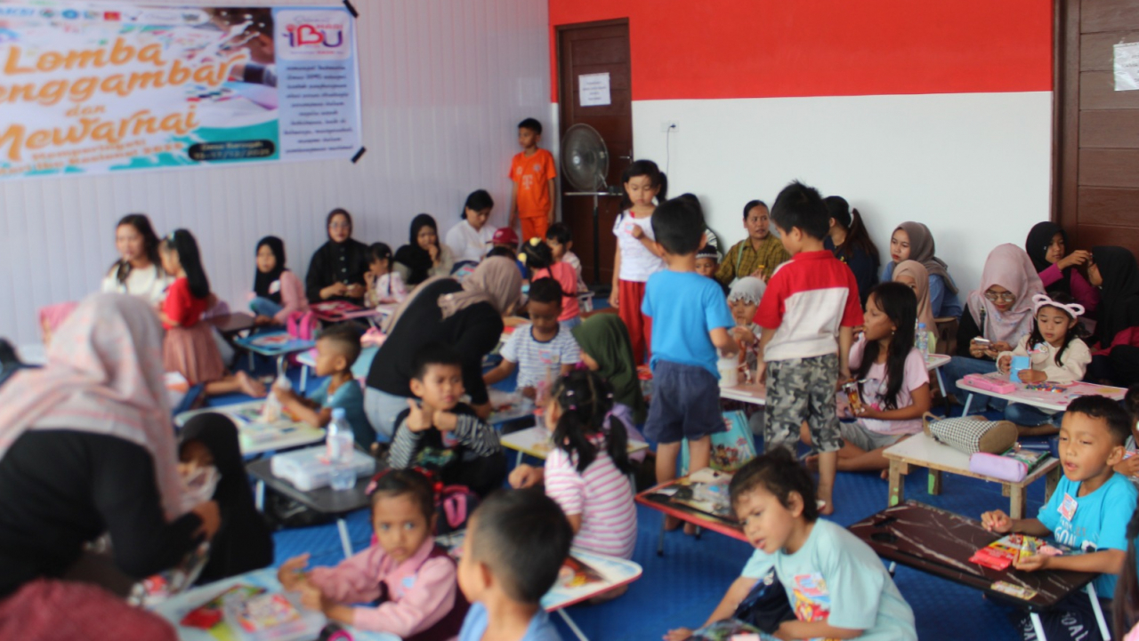 Desa Baroqah Semarakkan Hari Ibu Nasional 2025 dengan Lomba Menggambar dan Mewarnai Anak