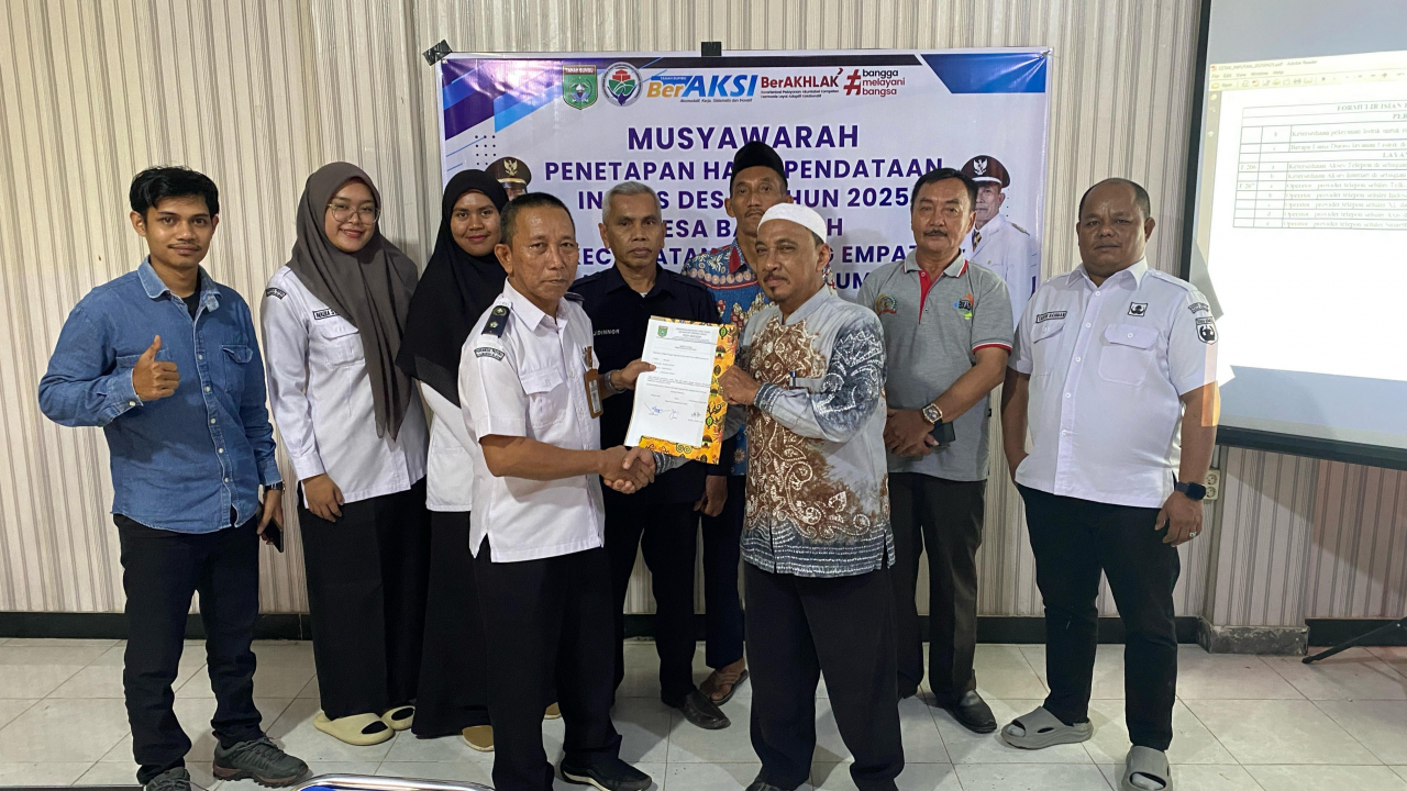 "Menuju Desa Mandiri: Baroqah Tetapkan Hasil Pendataan Indeks Desa 2025"