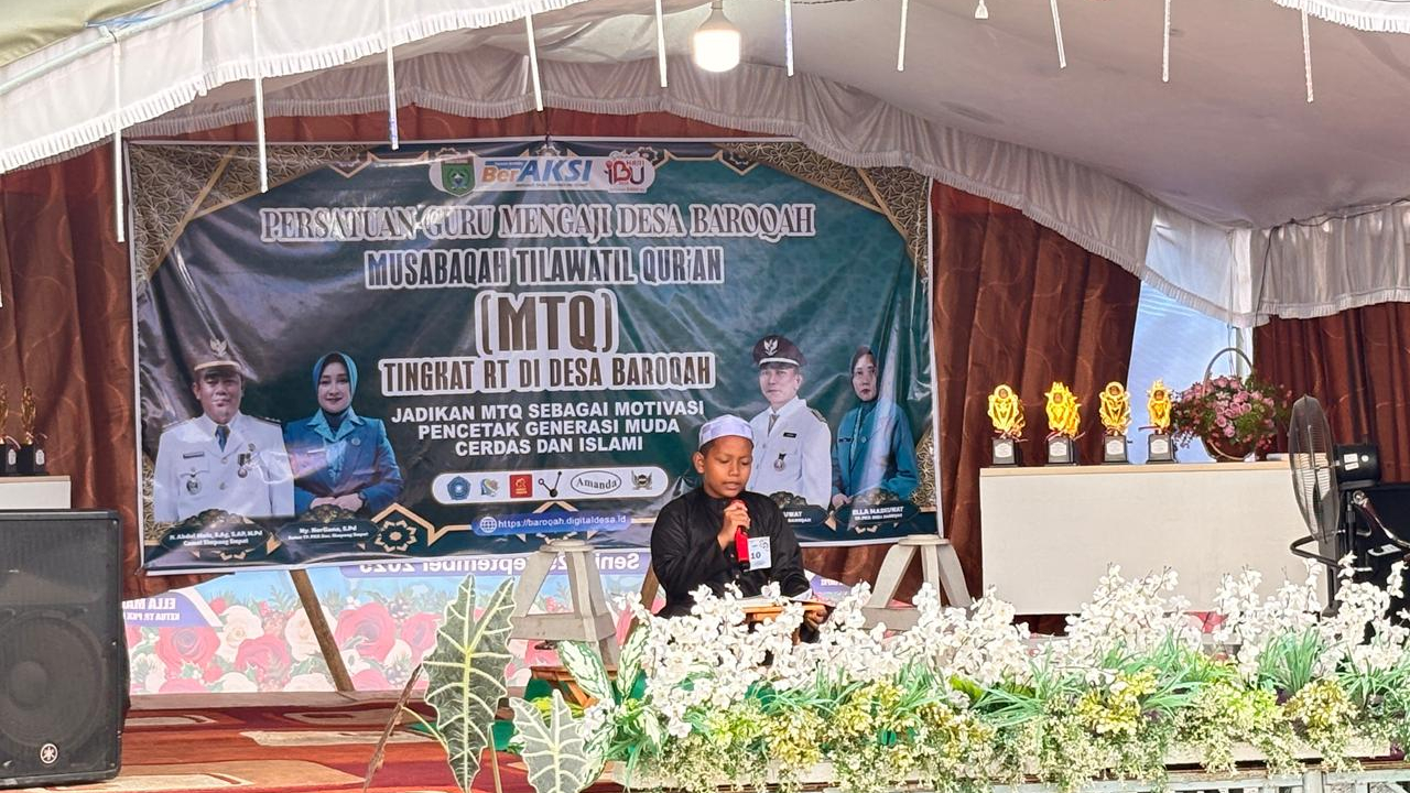 MTQ Tingkat Desa Baroqah Jadi Ajang Pembinaan Generasi Muda dan Persiapan MTQ Kecamatan 2026