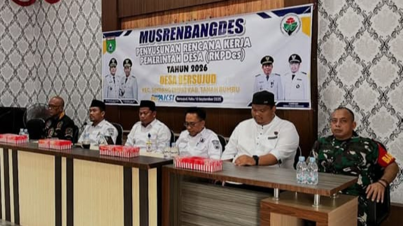 Musrenbangdes Desa Bersujud: Merancang Masa Depan Desa Tahun 2026