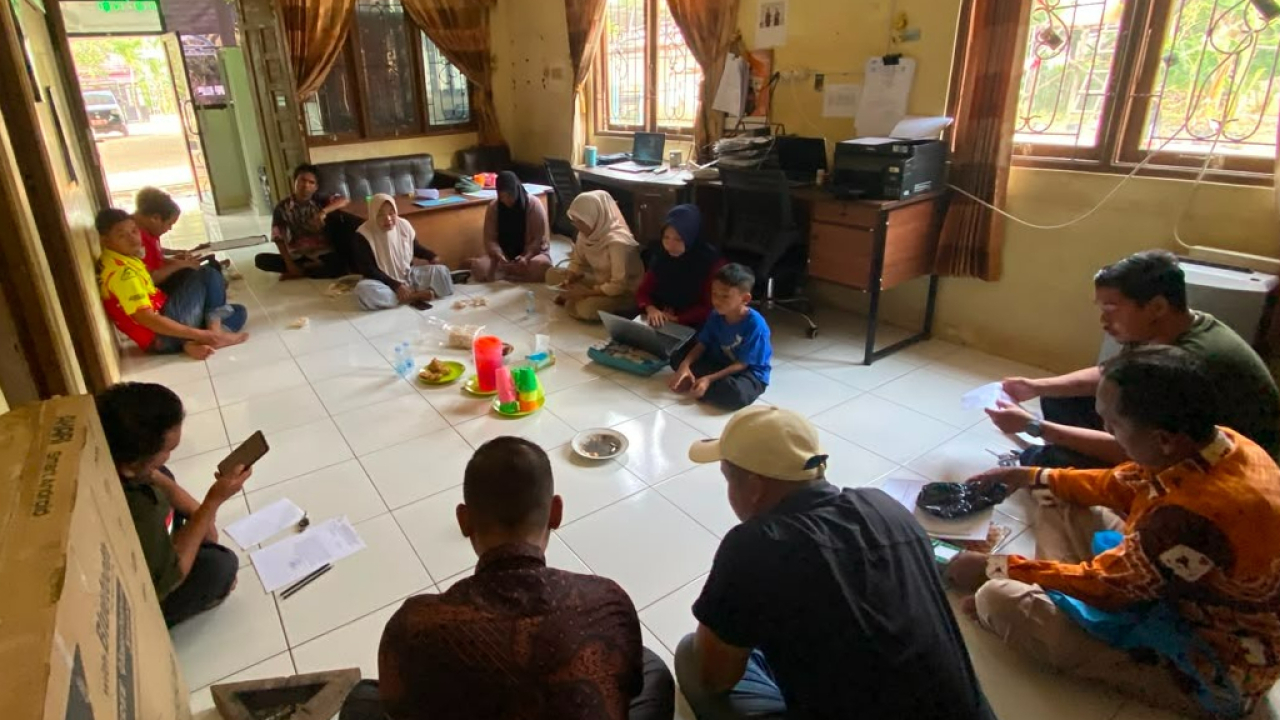 BUMDes Rajawali Muara Ninian Bahas Pertanggungjawaban dan Pengelolaan Usaha Ayam Petelur