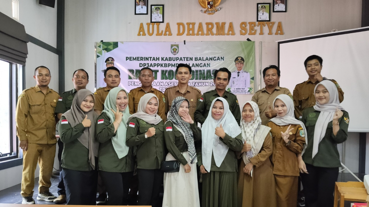 Desa Muara Ninian Ikuti Rakor Pengelolaan Aset Desa Tahun 2025