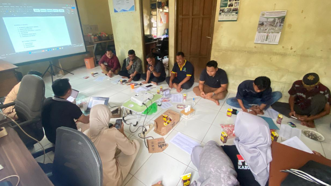 Rapat Pembahasan dan Penetapan APBDesa Tahun Anggaran 2026 Desa Muara Ninian