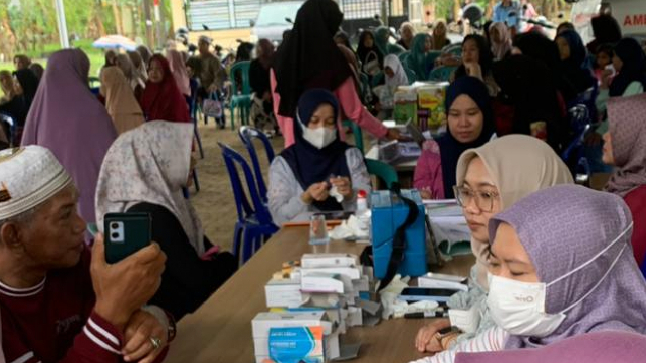 Ratusan Warga Ikuti Posyandu ILP, Desa Muara Ninian Perkuat Pemantauan Kesehatan dari Bayi hingga Lansia