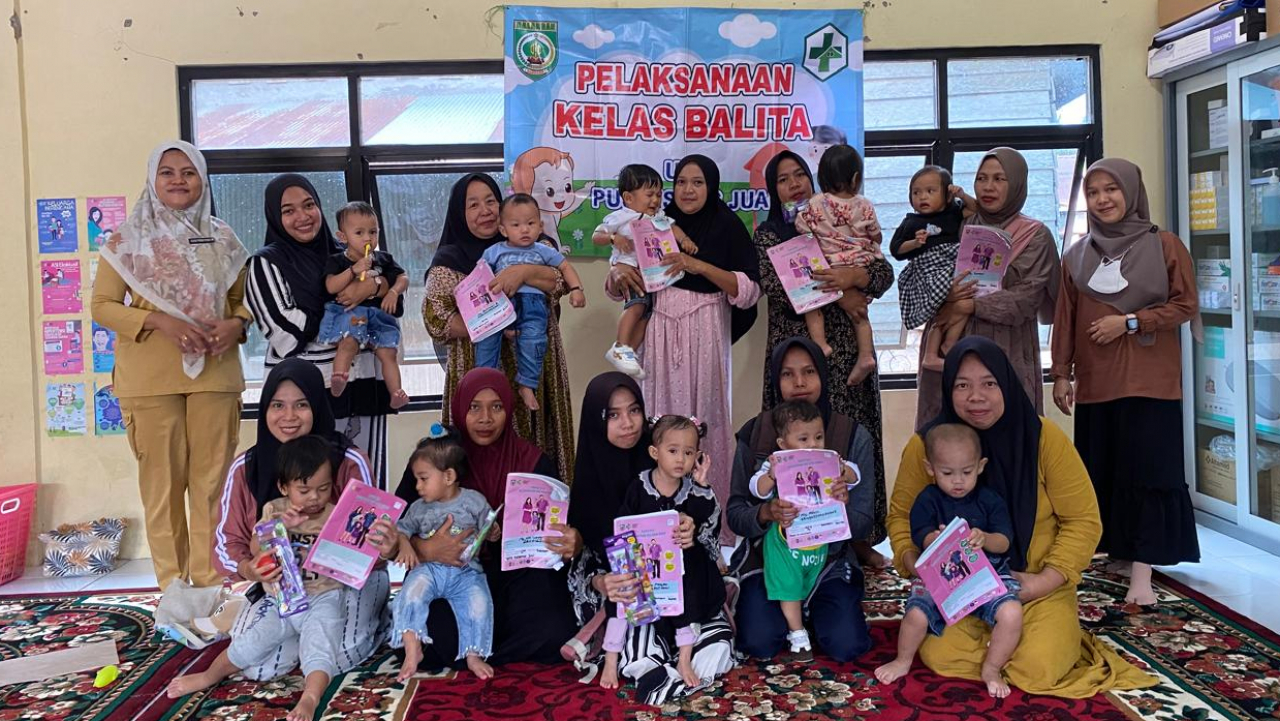 Desa Muara Ninian Laksanakan Kegiatan Kelas Balita untuk Pantau Perkembangan Anak