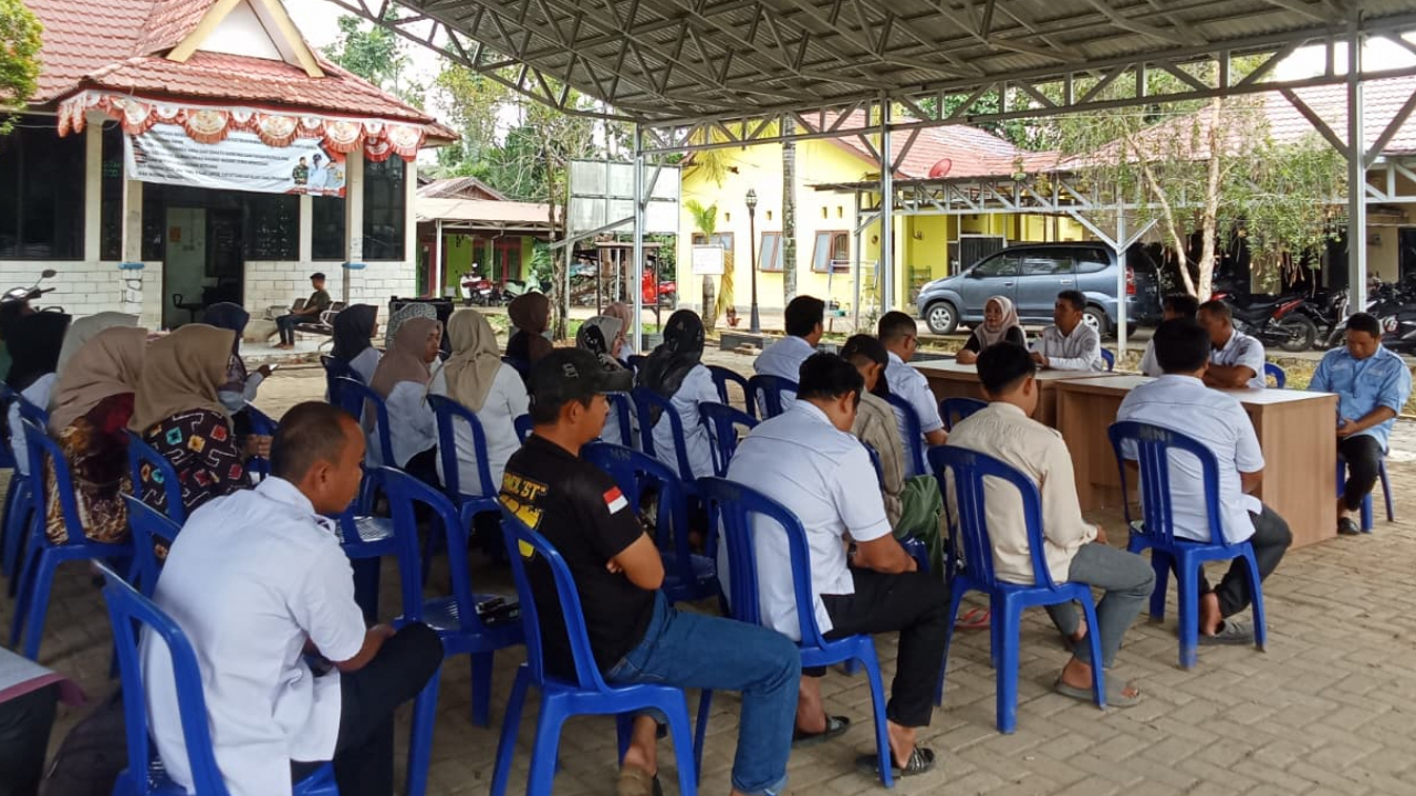 Monitoring dan Evaluasi 2026, Desa Muara Ninian Perkuat Tertib Administrasi dan SPJ Desa