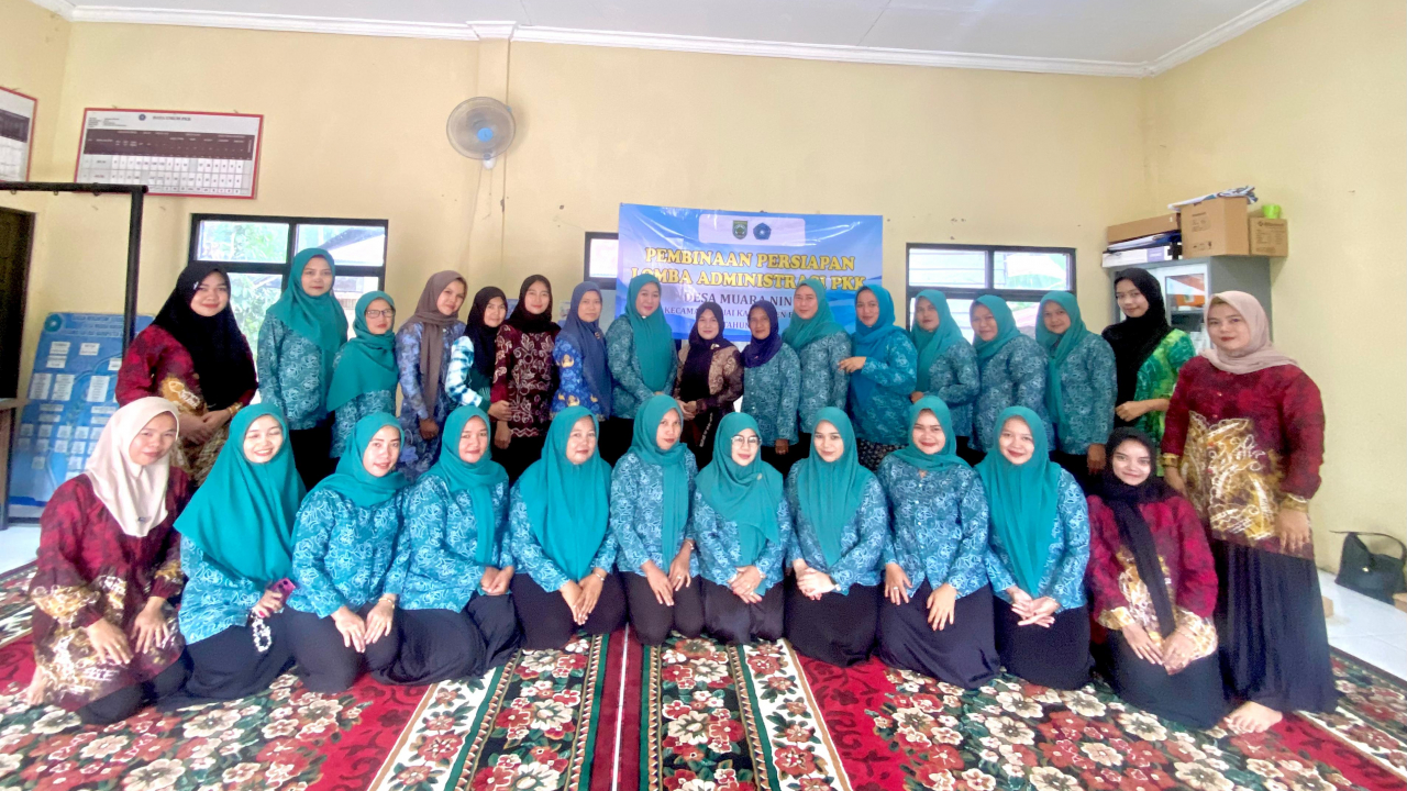 Persiapan Lomba Administrasi, Kecamatan Juai Lakukan Pembinaan kepada PKK Desa Muara Ninian