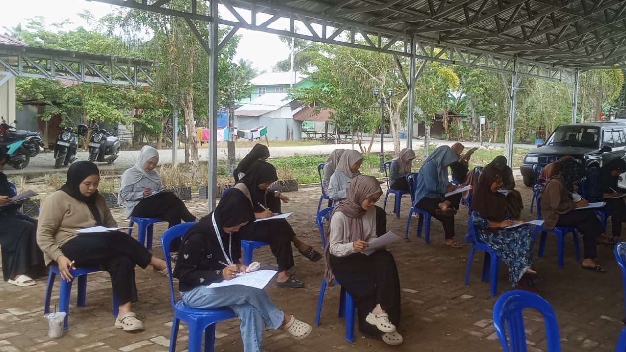 Seleksi Kader Posyandu ILP Desa Muara Ninian Berjalan Tertib dan Lancar