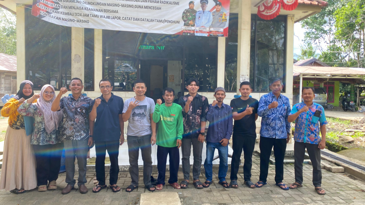 Rapat Penetapan Calon Ketua RT dan Pengambilan Nomor Urut Desa Muara Ninian