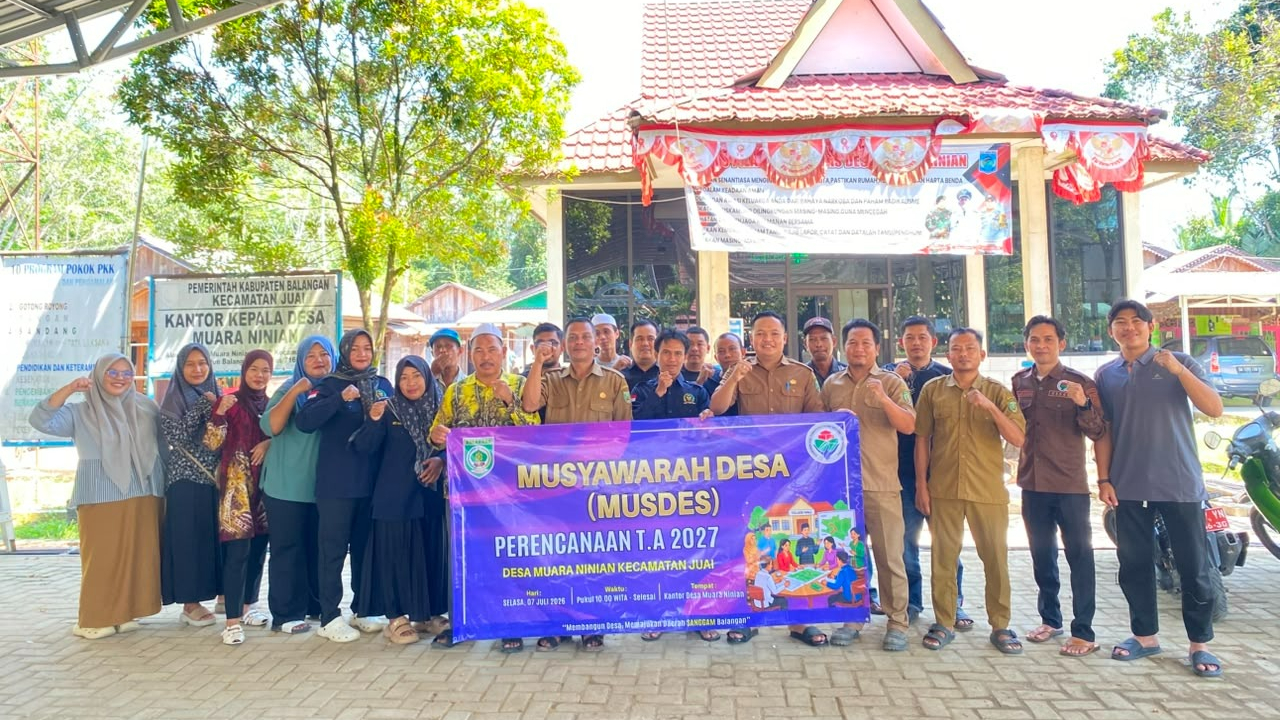 Musdes RKP Desa 2027 Digelar, Warga Muara Ninian Sampaikan Usulan Prioritas Pembangunan