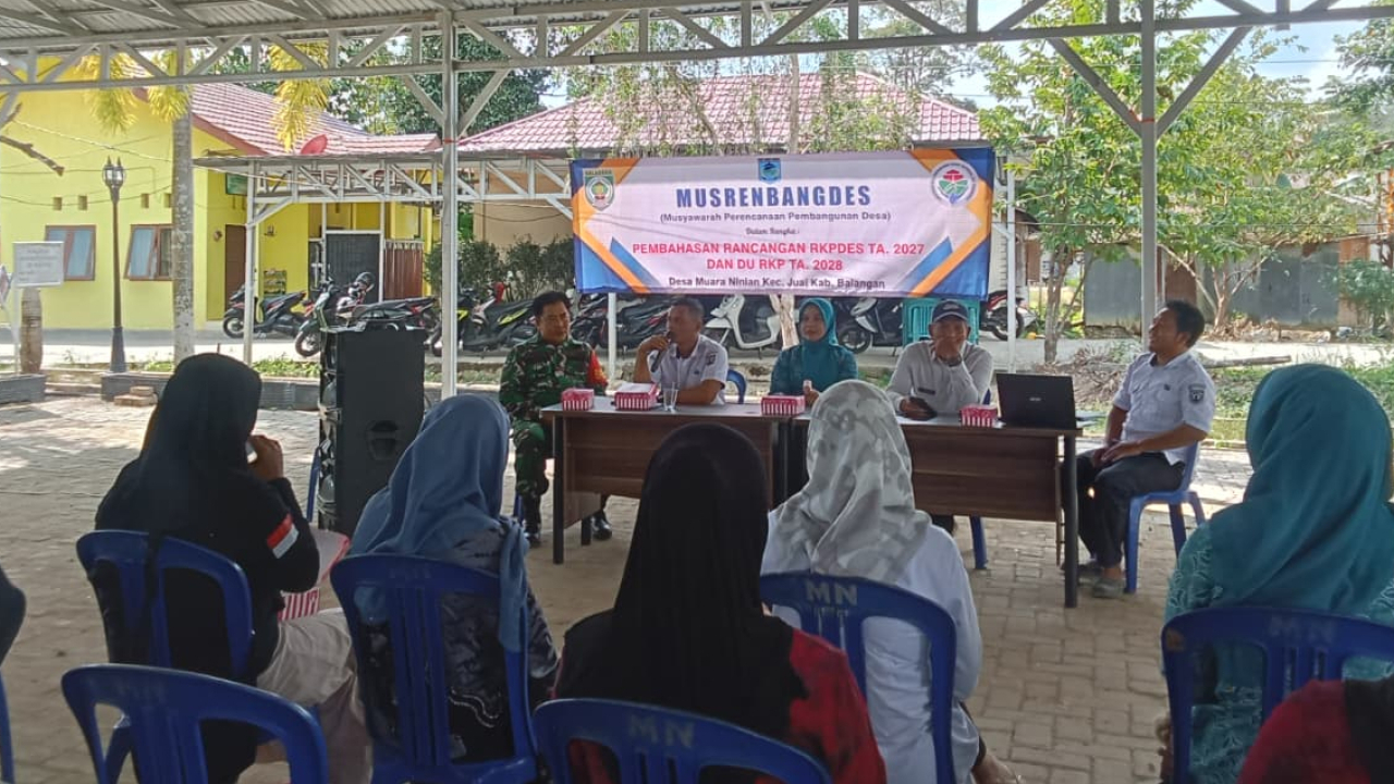 Musrenbang Desa Muara Ninian Bahas Prioritas Pembangunan Tahun 2027