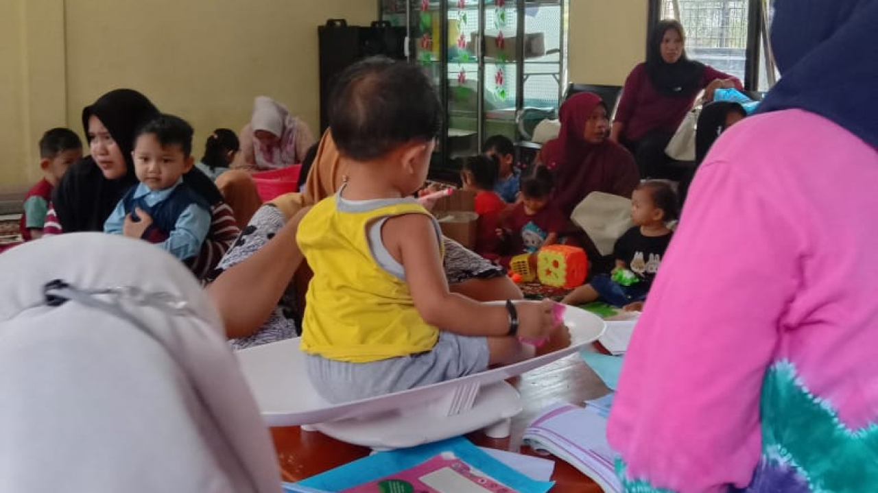 Posyandu Balita Desa Muara Ninian Digelar untuk Pantau Tumbuh Kembang Anak