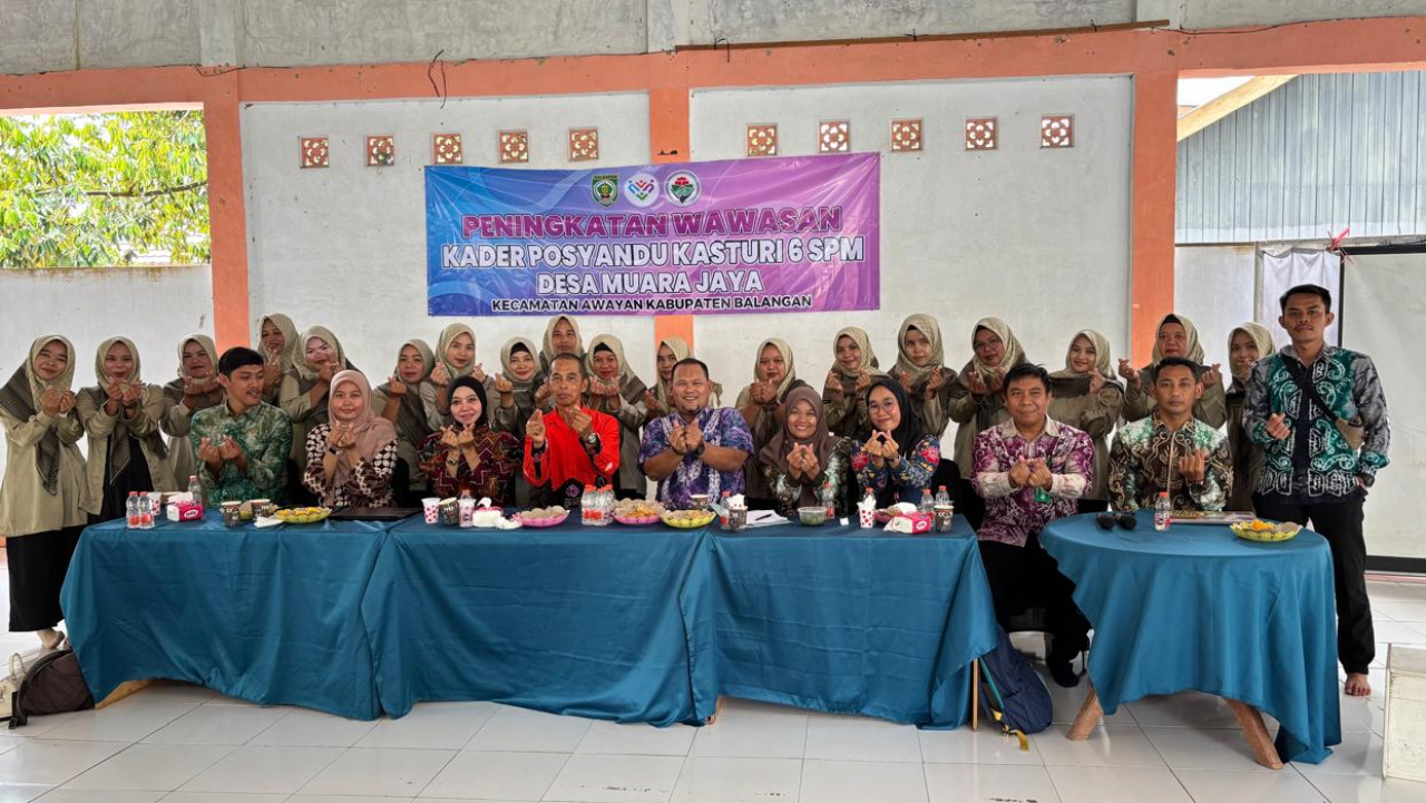 Kader Posyandu Kasturi Desa Muara Jaya Ikuti Peningkatan Wawasan Enam SPM