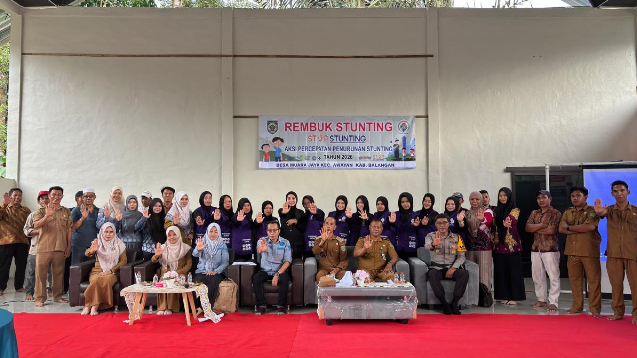 Rembuk Stunting Desa Muara Jaya, Perkuat Komitmen Penurunan Angka Stunting