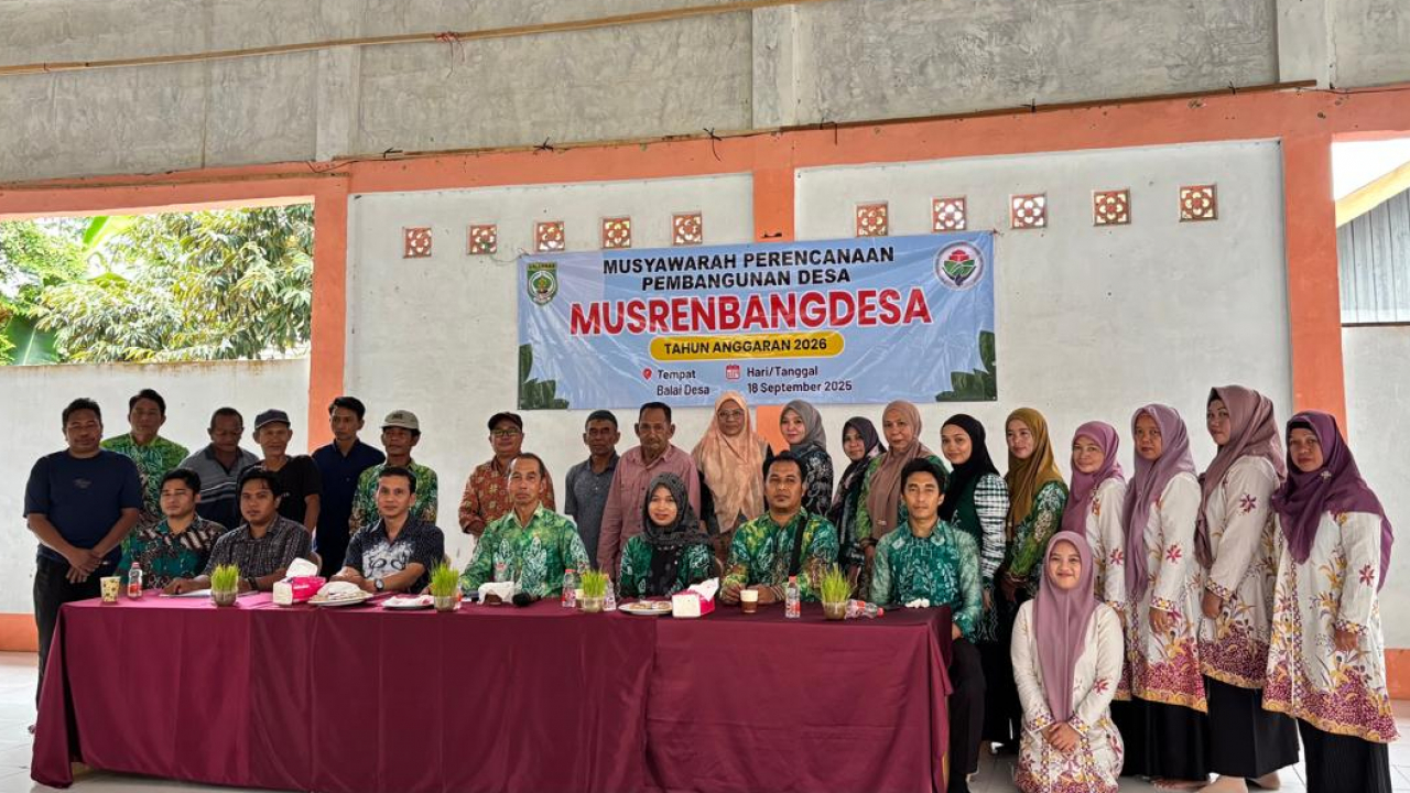 Musrenbangdes Muara Jaya Tahun Anggaran 2026 Digelar, Warga Antusias Sampaikan Usulan