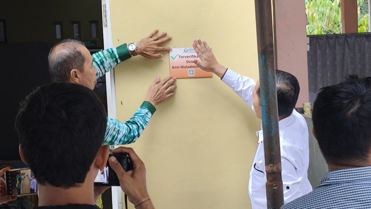 Desa Muara Jaya Ditetapkan Sebagai Desa Anti Maladministrasi
