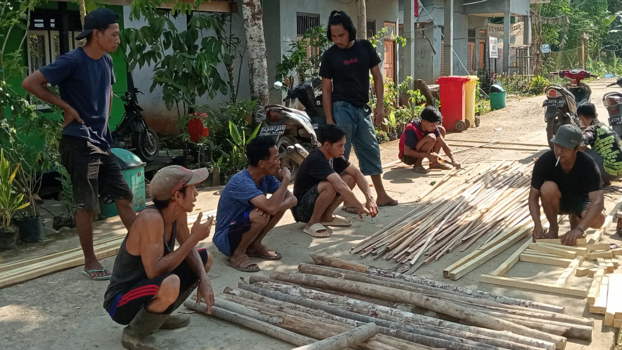 Karang Taruna Desa Muara Jaya Gelar Persiapan Kemah Bhakti 2025
