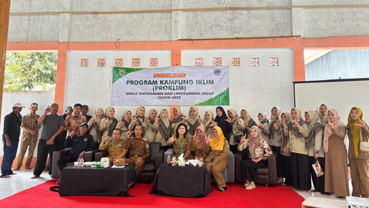 Desa Muara Jaya Jadi Lokasi Sosialisasi Program Kampung Iklim (ProKlim) Tahun 2025