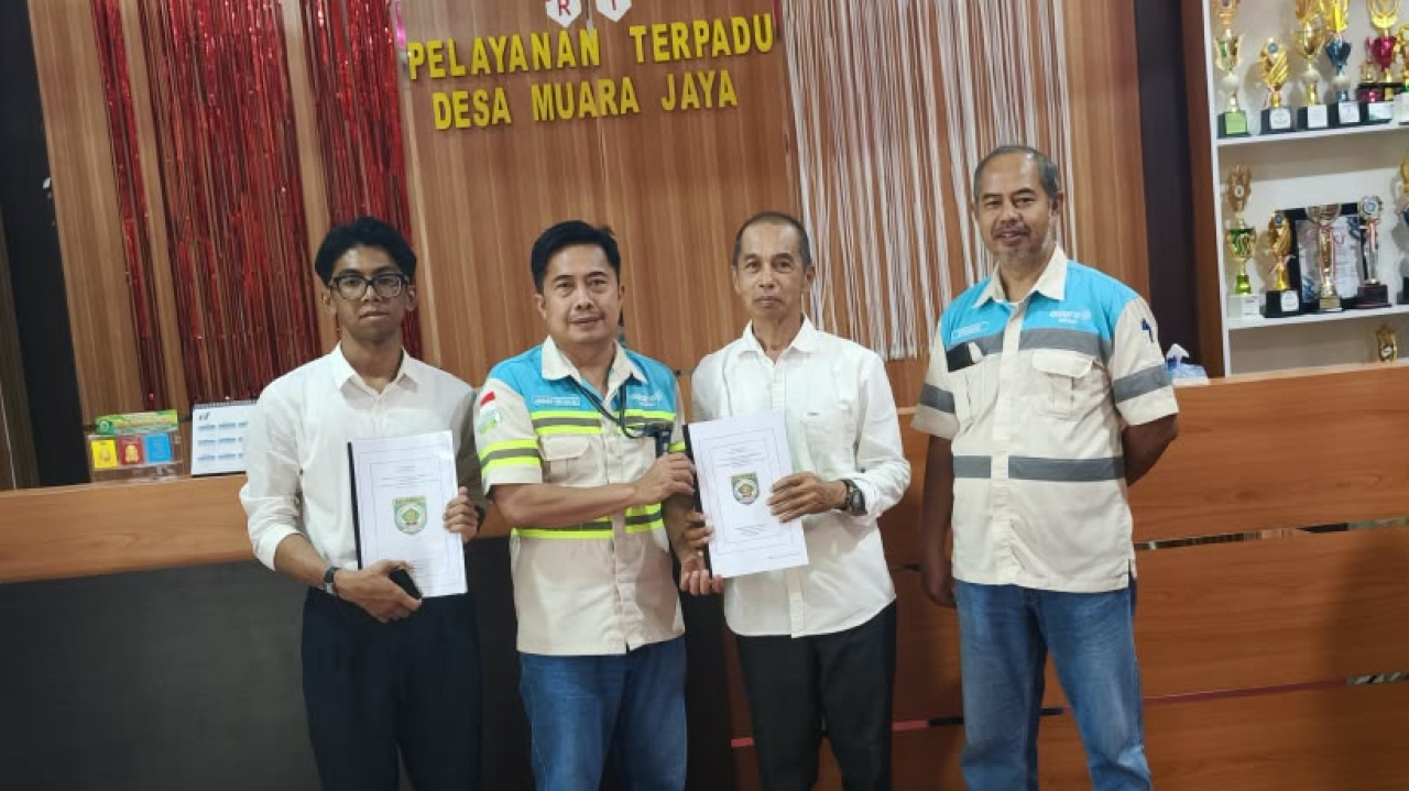 Desa Muara Jaya Evaluasi Proposal Program CSR PT Adaro Indonesia untuk Pembuatan Lubang Resapan Biopori