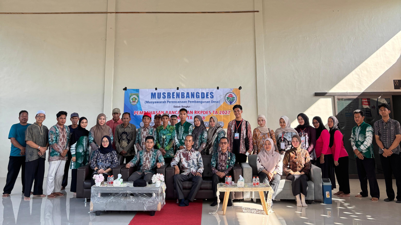 Musrenbang Desa Muara Jaya Rumuskan Prioritas Pembangunan Tahun Mendatang