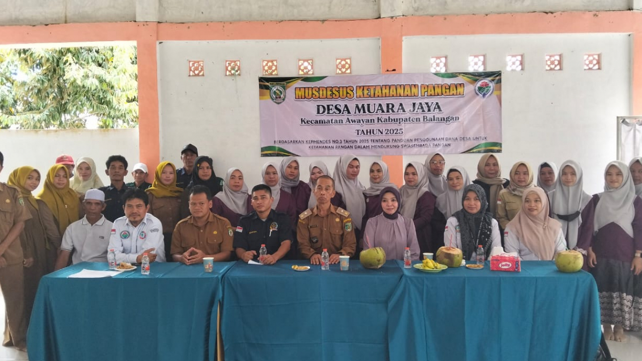 Musdes Ketahanan Pangan Desa Muara Jaya Tahun 2025: Wujud Nyata Komitmen Menuju Swasembada Pangan