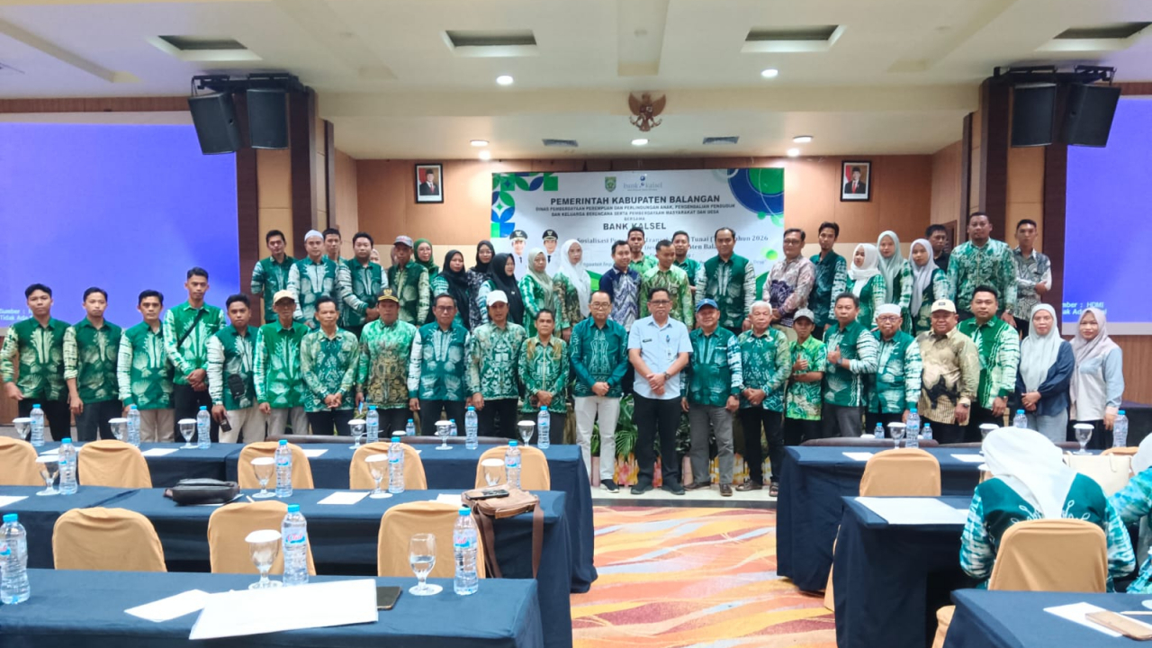 Desa Muara Jaya Ikuti Sosialisasi Penerapan Transaksi Non Tunai (TNT) Desa Tahun 2026