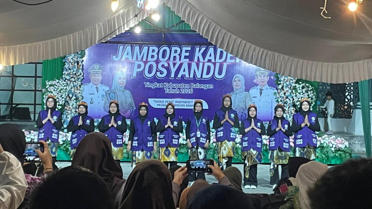 Kader Posyandu Awayan Tampil di Jambore HKG PKK Balangan, Perkuat Peran dan Kapasitas di Tengah Masyarakat