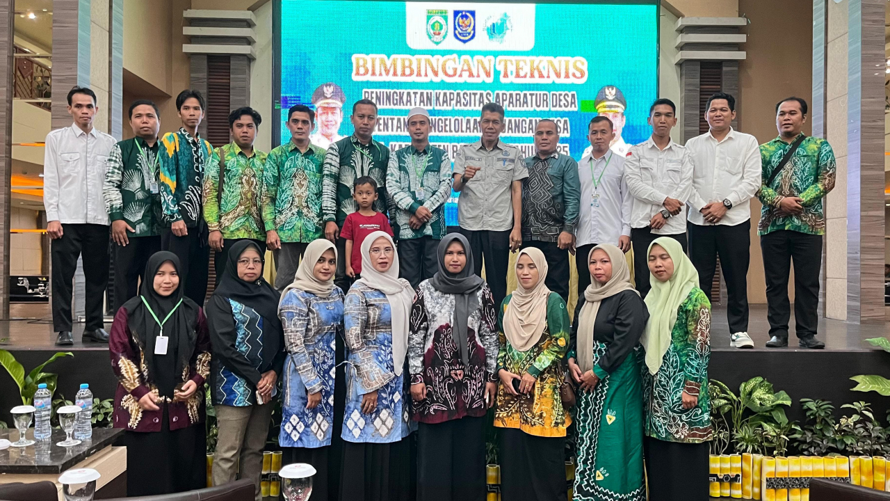 Desa Muara Jaya Ikuti Peningkatan Kapasitas Aparatur Desa Kabupaten Balangan, Kepala Desa Hadiri Langsung Kegiatan