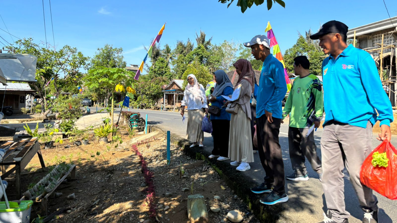Lomba Kebersihan Antar RT di Desa Muara Jaya