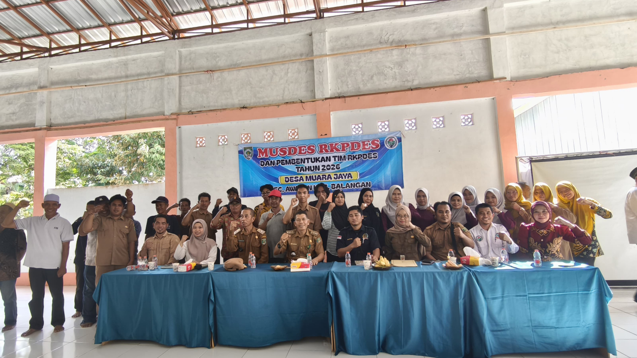 Musdes RKPDesa 2026: Desa Muara Jaya Gelar Musyawarah dan Bentuk Tim Penyusun Rencana Kerja Desa