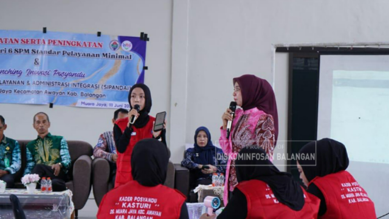 Desa Muara Jaya Perkuat Posyandu 6 SPM dan Luncurkan SIPANDAI untuk Tingkatkan Pelayanan Masyarakat